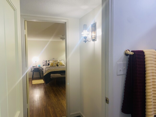 View into bedroom from bathroom - 1925 Charlotte Dr