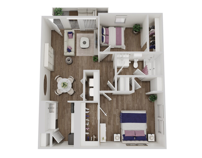 Floorplan - Solace Apartment Homes