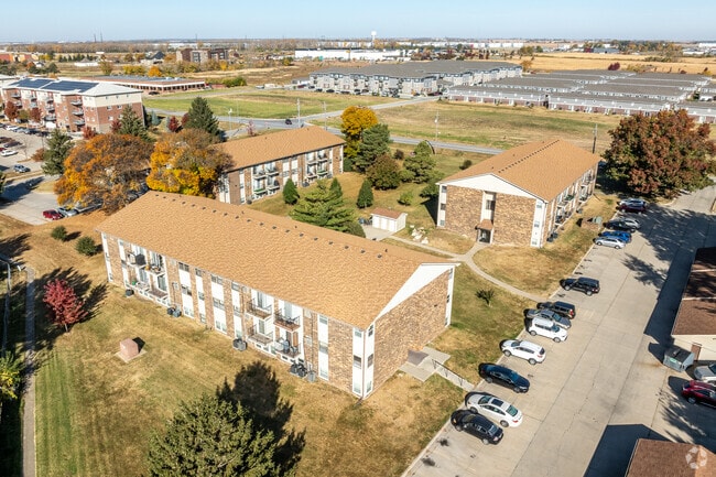 Aerial - Adventureland Village Apartments