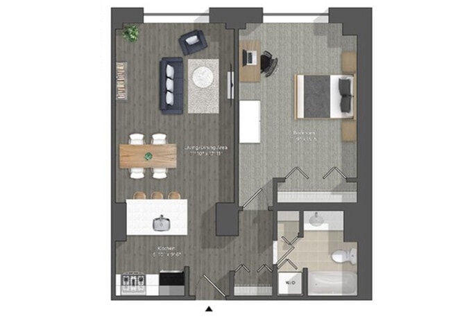 Floorplan - Walnut Street Apartments