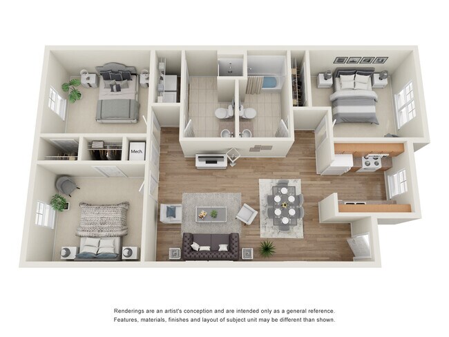 Floorplan - Whispering Woods I