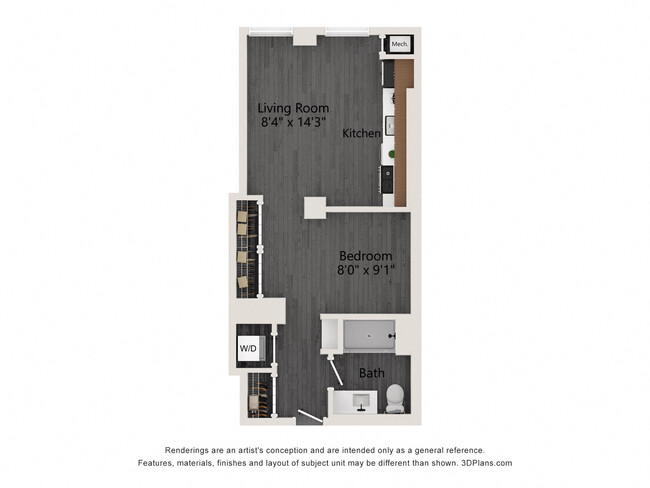 Floorplan - The Thompson at Fulton Market