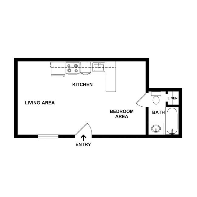 Floorplan - Avery Square Apartments