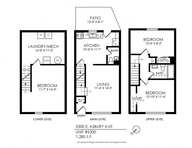 Floorplan - 5300 E Asbury Ave.