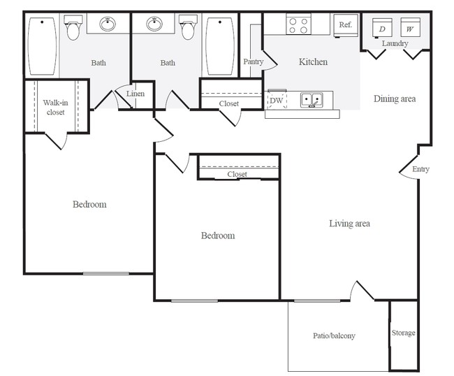 Floorplan - Memorial Heights