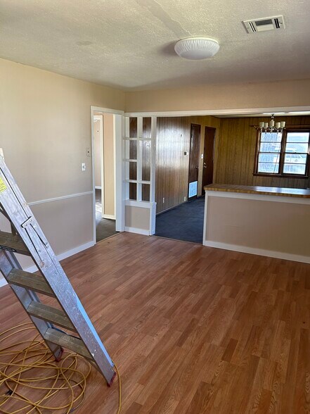 from kitchen to living room - 2207 Briggs St