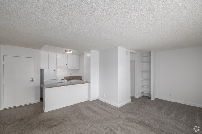 Studio - 450SF - Bedroom - Alpine Terrace Apartments