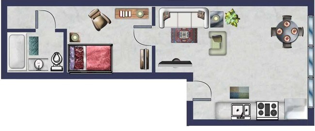 1BR/1BA - Button Factory