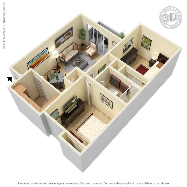Floorplan - Mid-Town Apartments