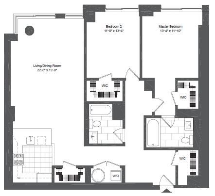2BR/2BA - Gull's Cove