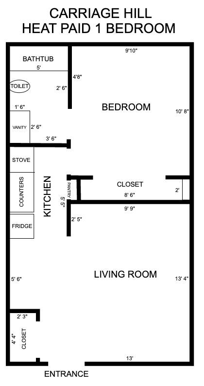 Floorplan - Carriage Hill