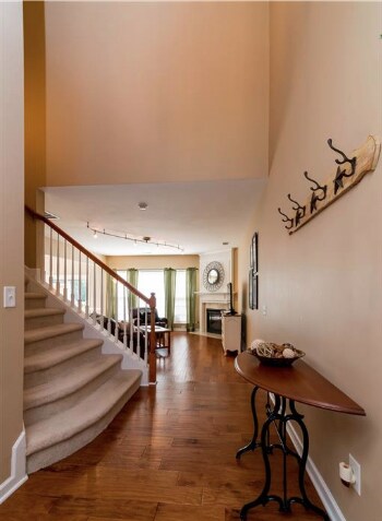Front door area - 217 Brushy Creek Ln