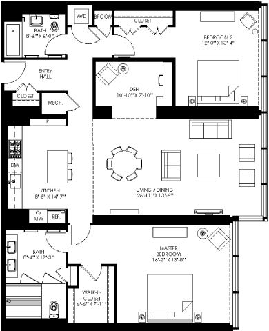 Floorplan - Apartments at Westlight