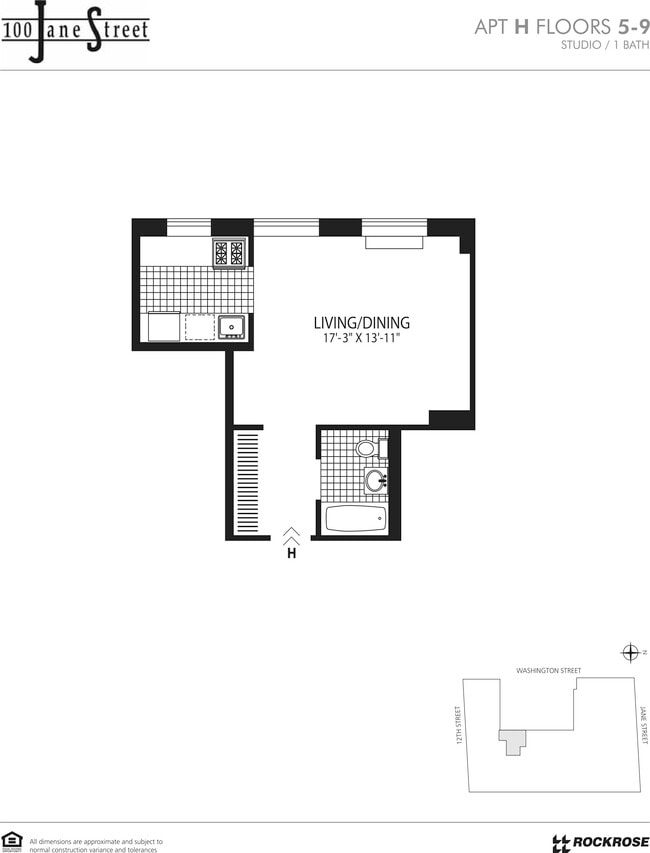 Floorplan - 100 Jane St