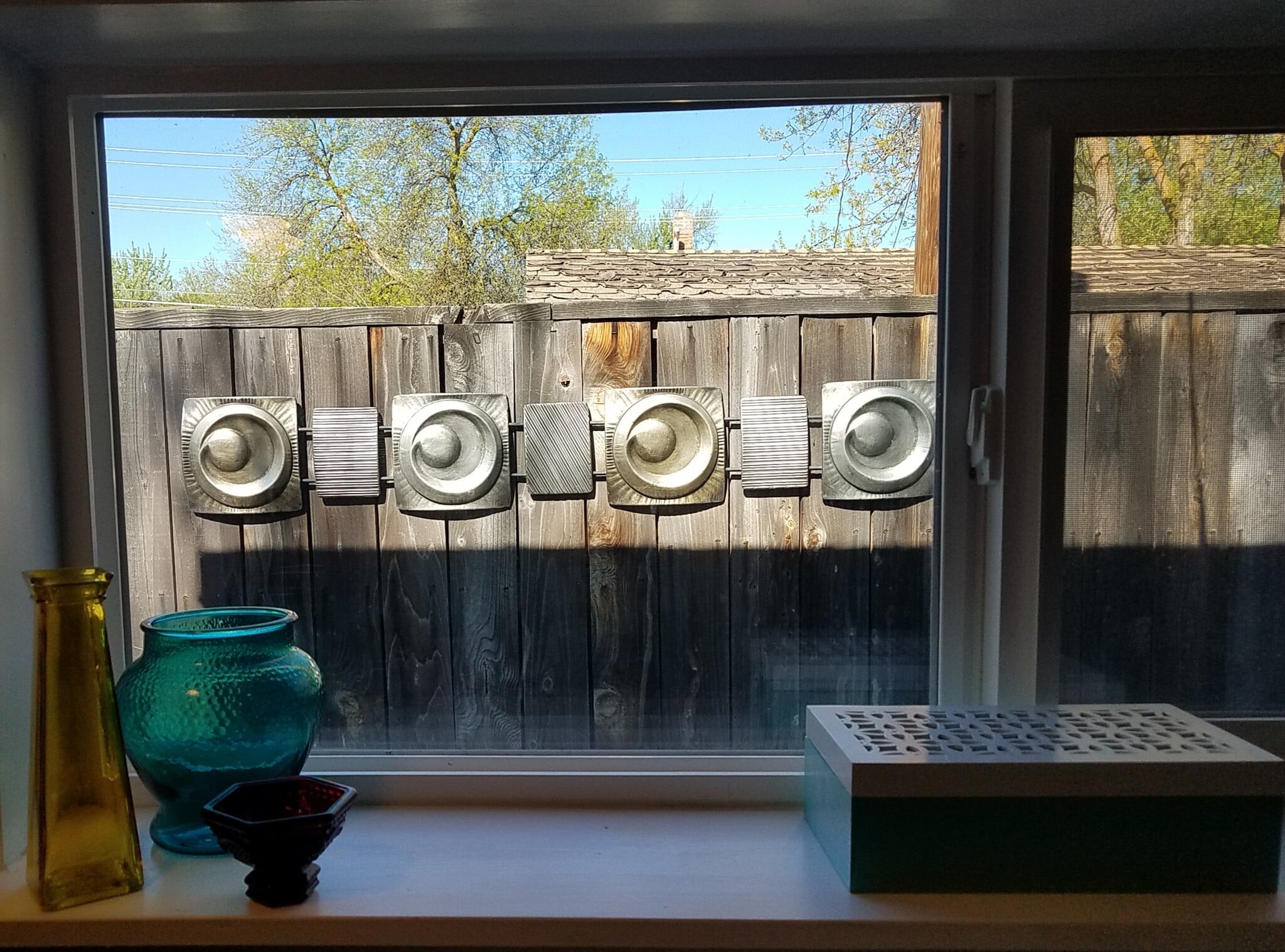 Out the bedroom window - 3019 N 35th St