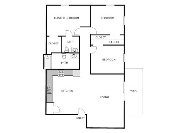 Floorplan - BAY VIEW APARTMENTS