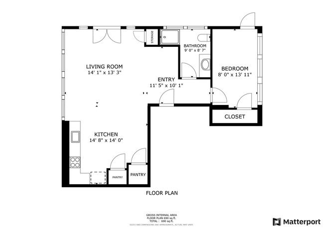 Floorplan - 1417 Belmont St NW