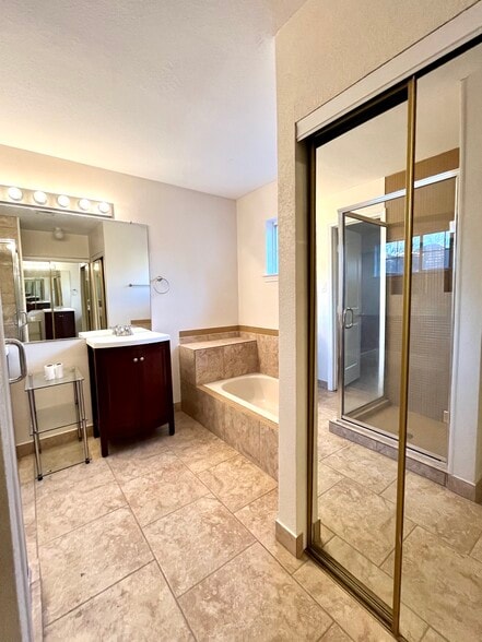 In bathroom closet - 2503 Plumgrove Cir