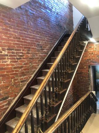 Original staircase and woodwork - 807 E Carson St
