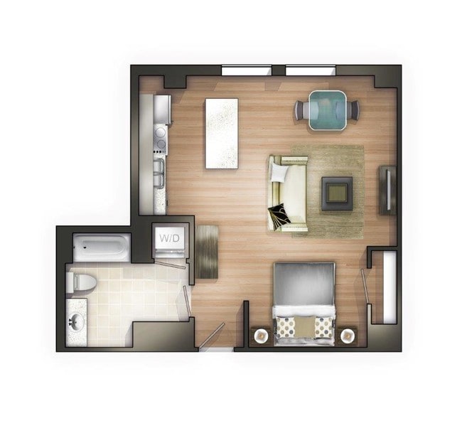 Floorplan - The Land Bank Loft Apartments