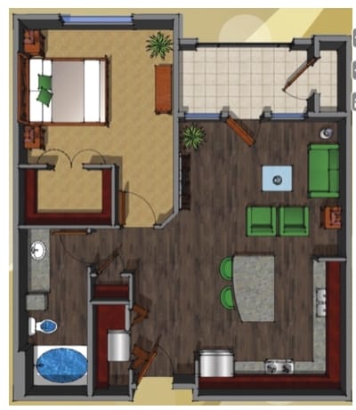 1BR/1BA - The District at Westborough