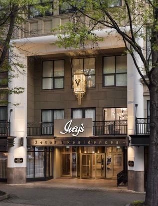 located inside Iveys - 127 N Tryon St