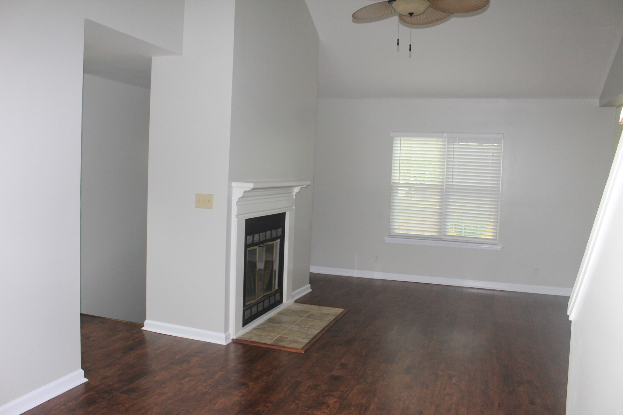 Dining Area &amp; Wood Buring Fire Place - 1049 Stones Throw Dr NW