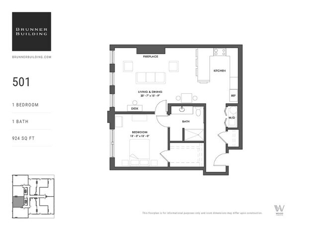 Floorplan - Brunner Building