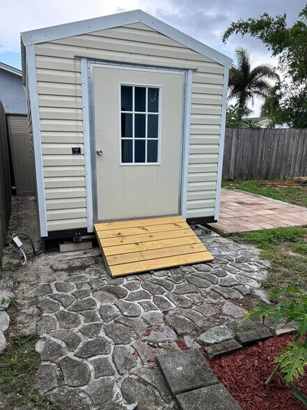 Large storage shed also included! - 7669 SE James St