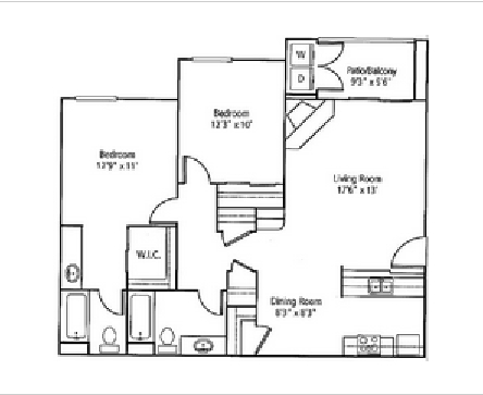 Plan C - Mission Trails Apartments