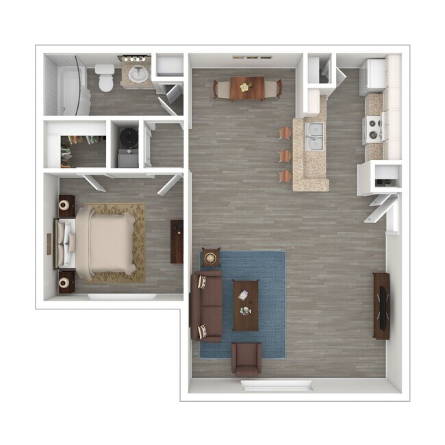 Floorplan - Stonewall Apartments