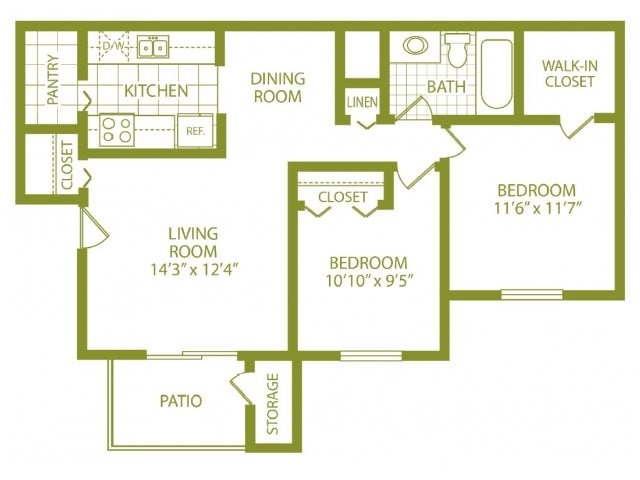 2BR/1BA - Casa de Alicia West