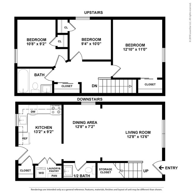 Floorplan - Landmark at Gayton Apartments