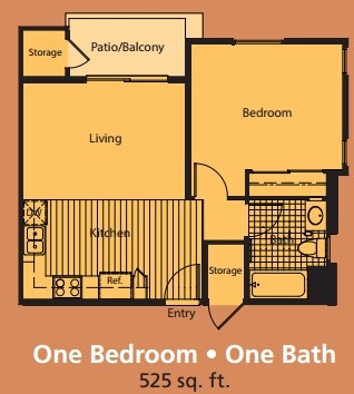 1BR/1BA - Versa