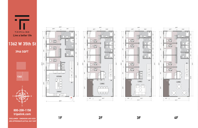 1362 - 1360 W 35th Student Housing