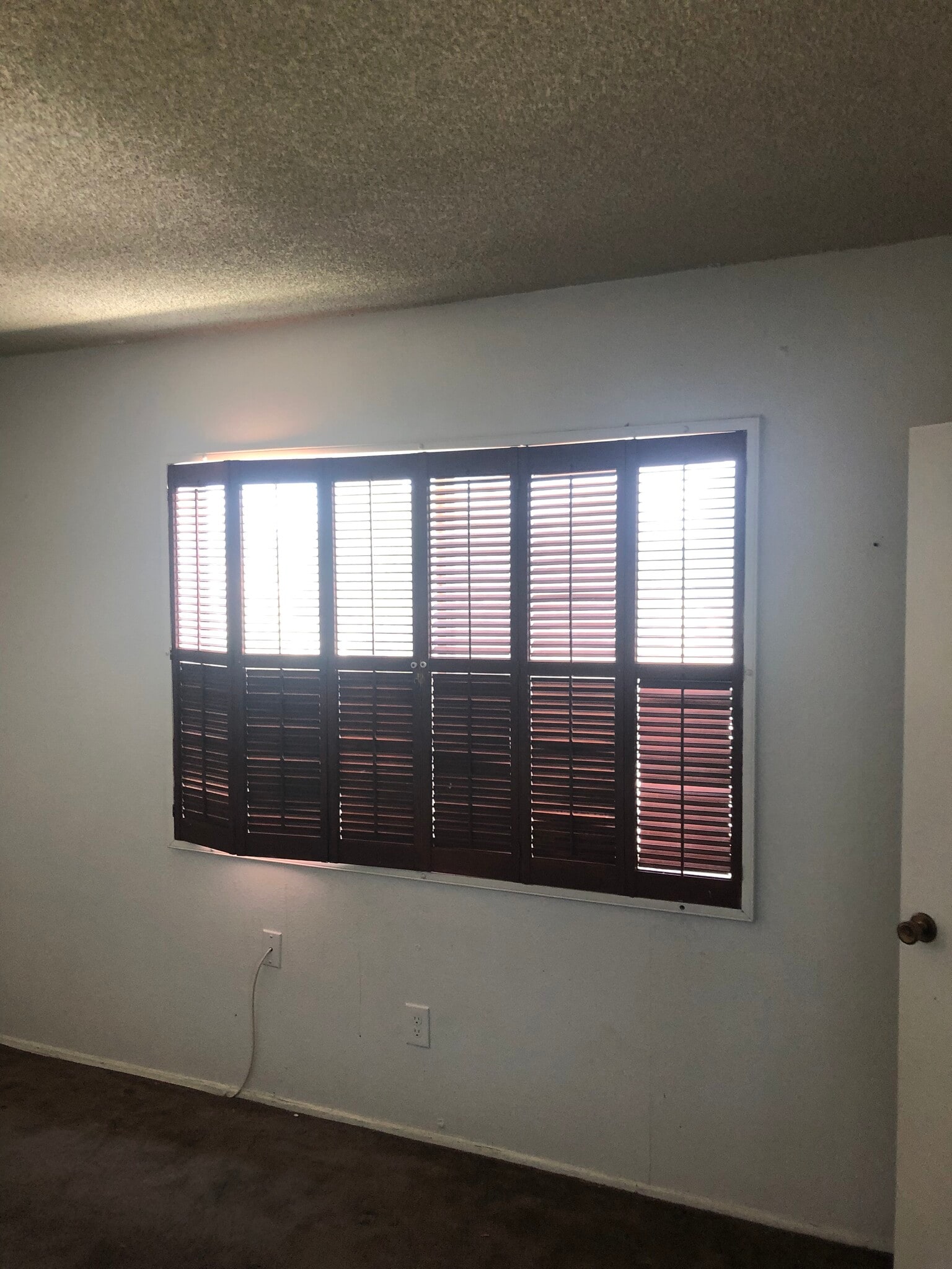 Master Bedroom window covering - 6640 E Calle La Paz