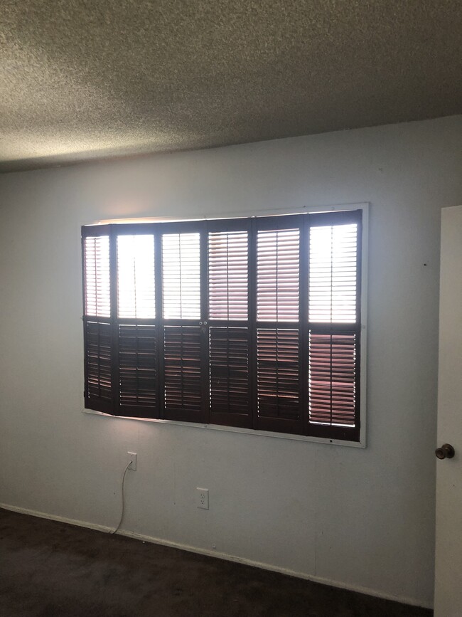 Master Bedroom window covering - 6640 E Calle La Paz