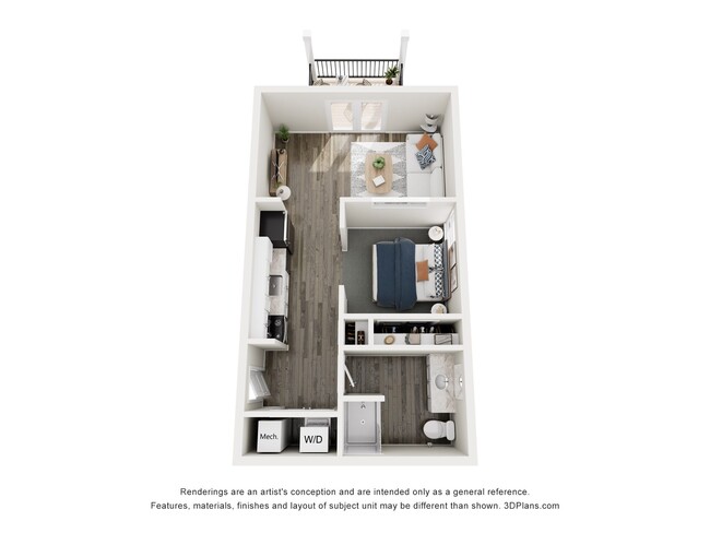 Floorplan - The Zelle at Polaris