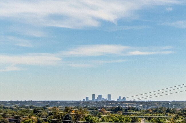 Rooftop view of Downtown Denver - 8500 W 62nd Ave