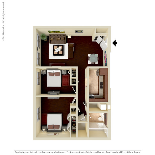 Floorplan - City Place on the Avenue