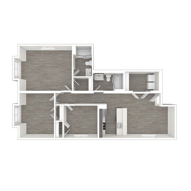 Floorplan - Manor Flats Off Sansom