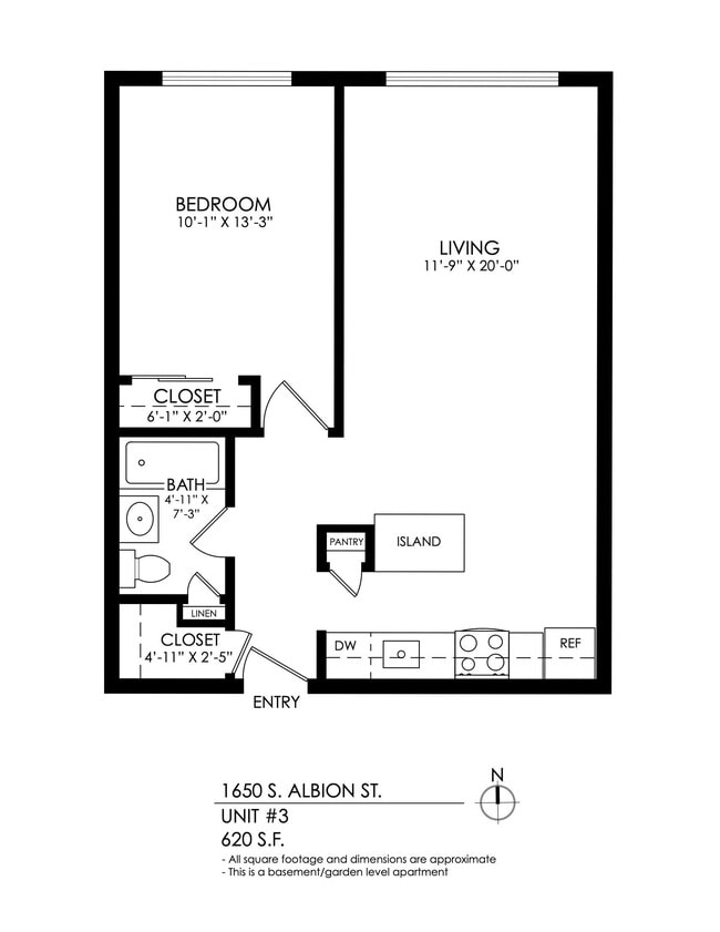 Floorplan - 1650 S Albion