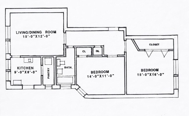 Floorplan - 437-59 W. Belmont Ave.