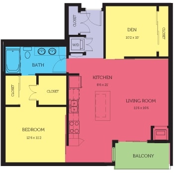 B3 975 Sq ft - Flux