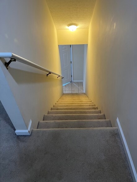 Stairway going down stairs - 129 Perkins Pl
