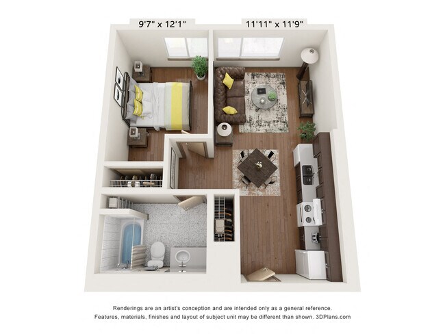 Floorplan - Flourish on Rainier