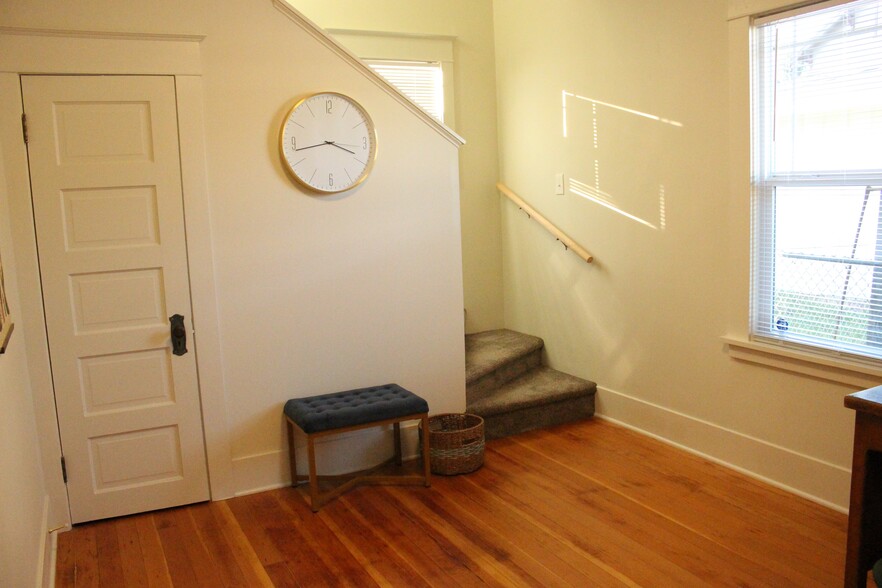 Stairs from 2nd bedroom leading to the 3rd bedroom/upstairs - 2514 S Ainsworth Ave