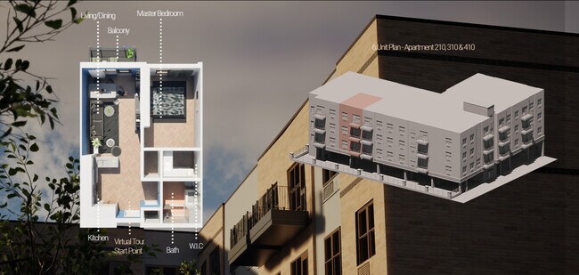 Floorplan - Gabriel Luxury Apartments-Call for details!