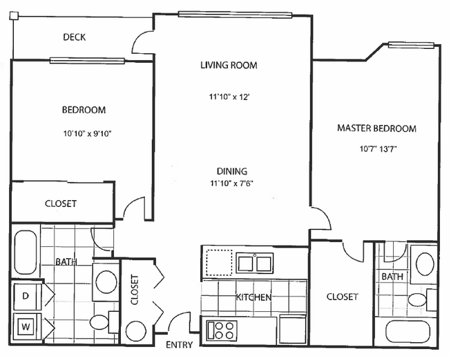 Floorplan - Axcess 15 Apartments