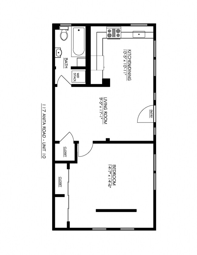 Floorplan - Anita Road Apartments